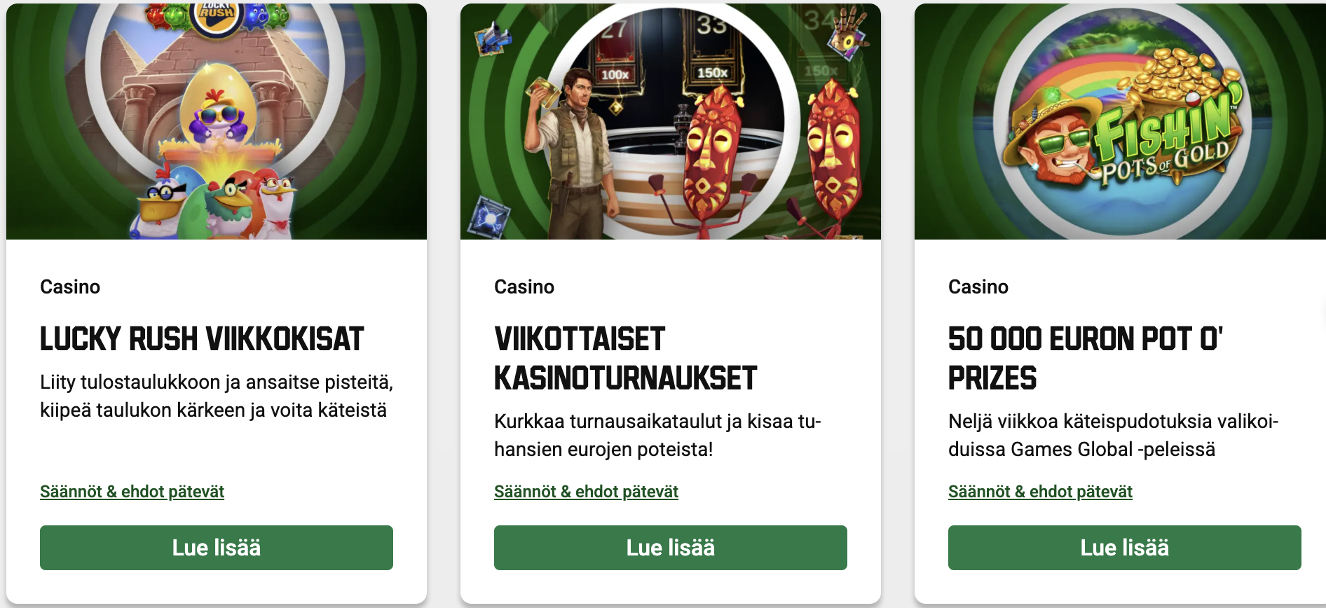 Unibet casino kolikkopelit